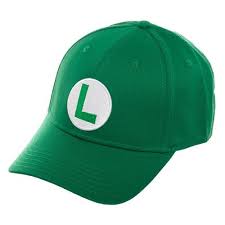 Super Mario Bros - Luigi L Hat (D10)